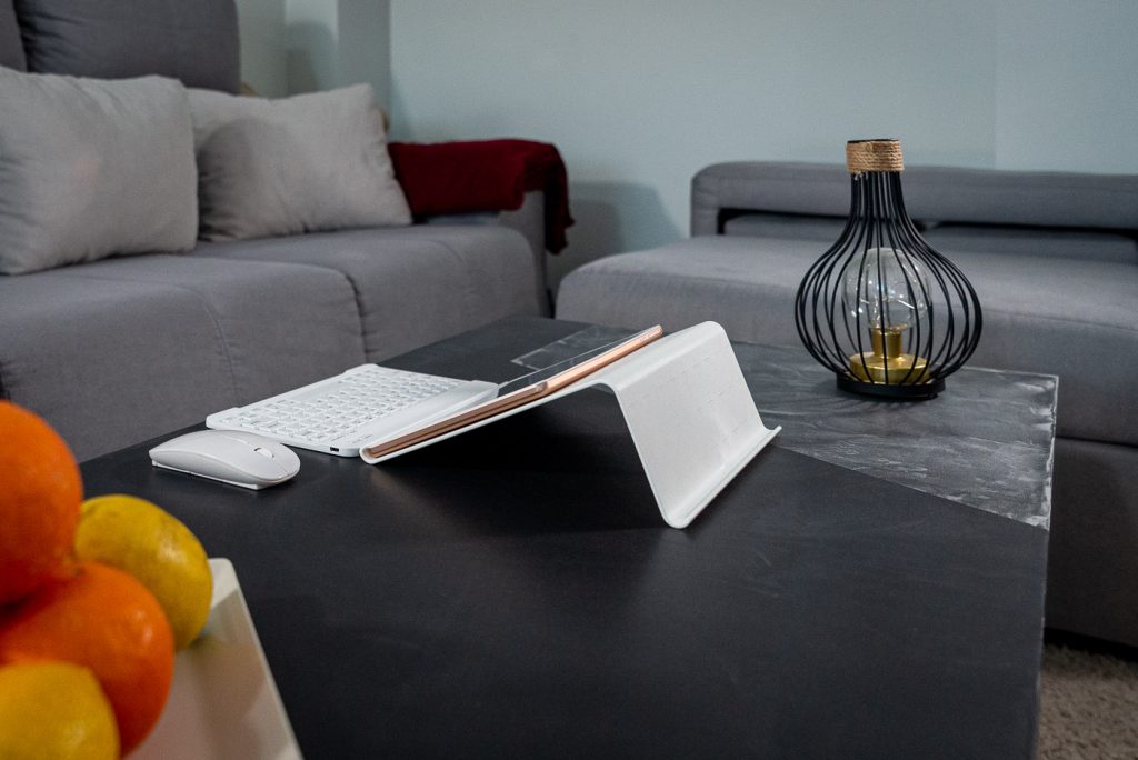 Revestimiento con Microcemento de centro de comedor